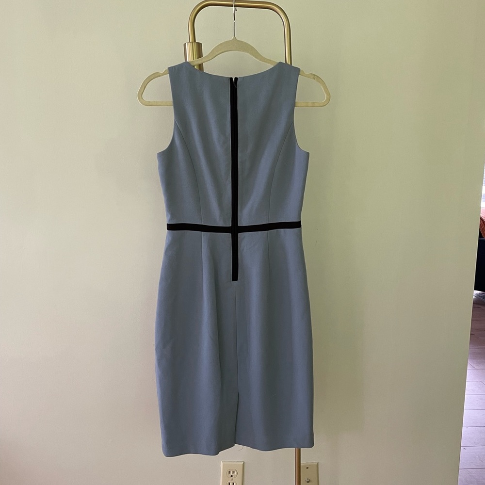 The Limited size 0 blue dress with black detailing